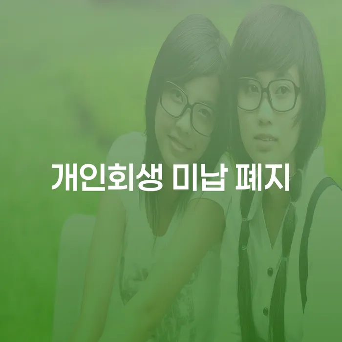 개인회생 개인회생으로 해결방법 해결하기