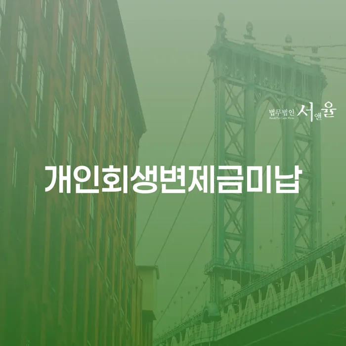 개인회생 카드빚 연체 잘 하는 변호사