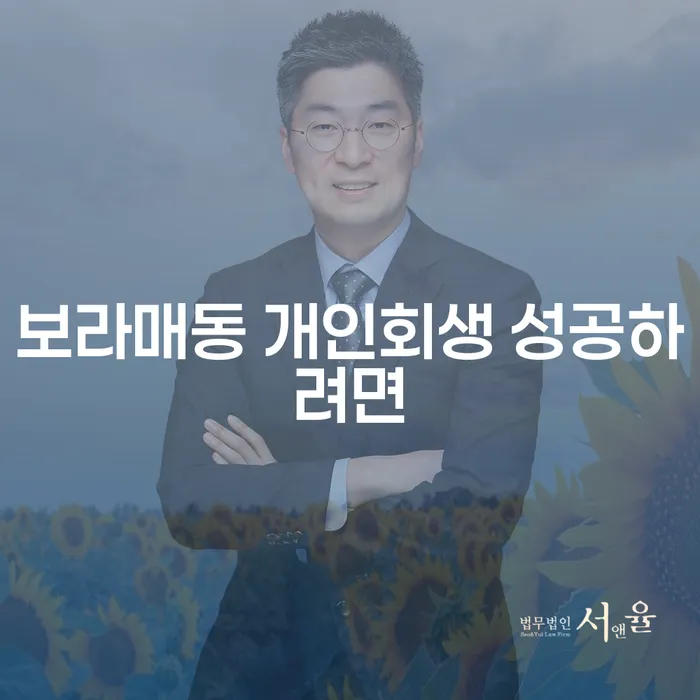보라매동 개인회생 성공하려면