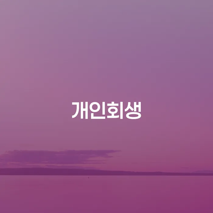 동래구 개인회생과 개인파산, 어떤 선택이 적절할까요?
